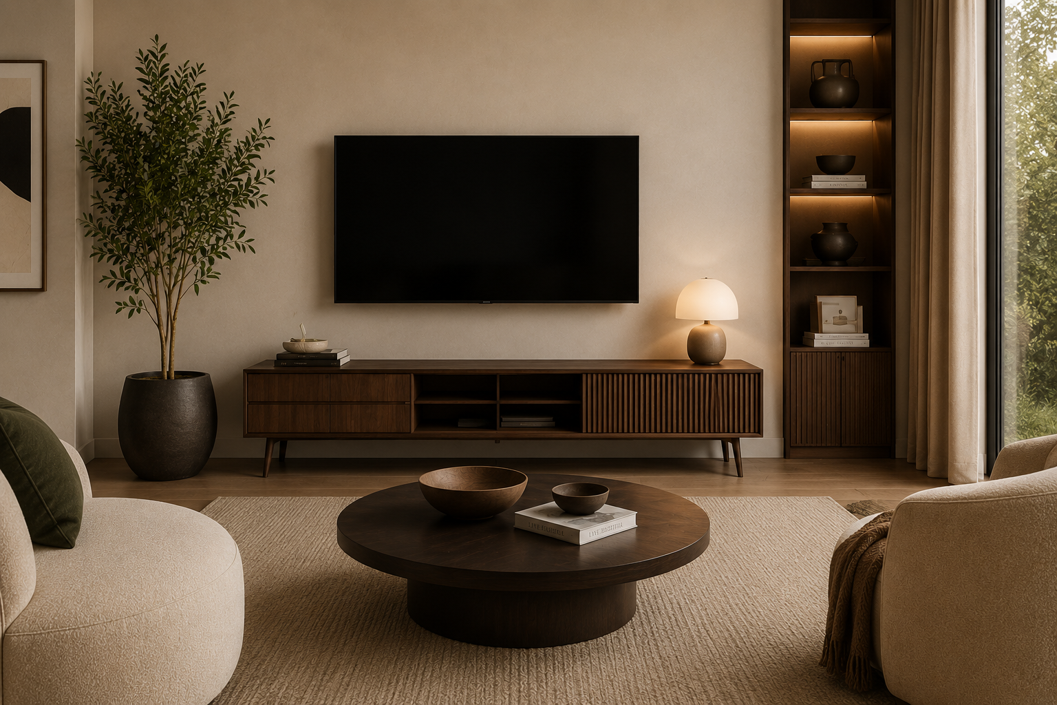 Minimalist living room